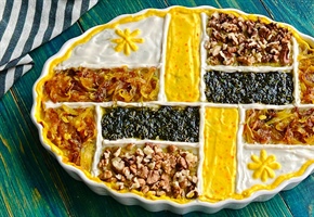 طرز تهیه حلیم بادمجان با مرغ، خوشمزه و کشدار