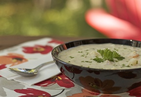 طرز تهیه سوپ خامه ای تبریزی مجلسی مخصوص و مقوی