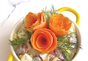 طرز تهیه سالاد لوبیا قرمز خوشمزه به روش رستورانی