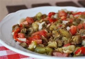 طرز تهیه سالاد پاتیلجان یا بادمجان ترکیه ای