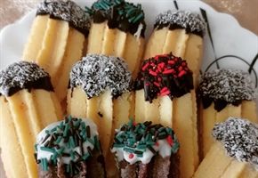 طرز تهیه شیرینی اتریشی ترد و خوشمزه با فر به روشی آسان