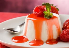 طرز تهیه ژله با شیر یا ژله سفید ساده، فوری و مجلسی مرحله به مرحله