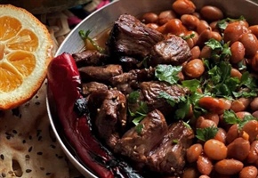 طرز تهیه لوبیا کباب رشتی به شیوه محلی