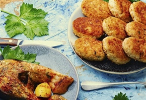 طرز تهیه کتلت ماهی با سیب زمینی به سبک جنوبی‌ها
