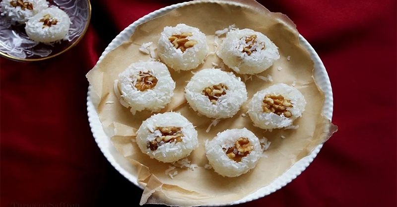 طرز تهیه شیرینی باسلوق خانگی سوقات مراغه