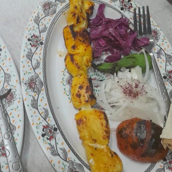 جوجه کباب و بال و کتف