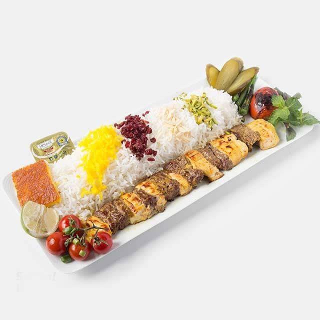 چلو کباب بختیاری