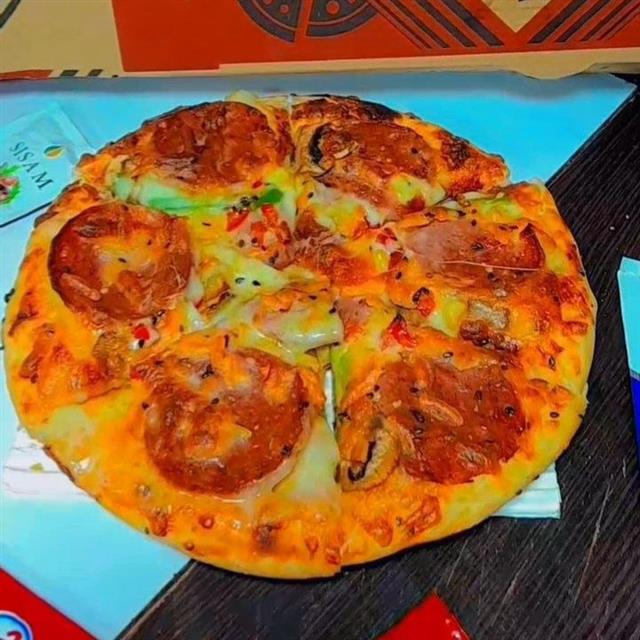 پیتزای تک نفره پپرونی