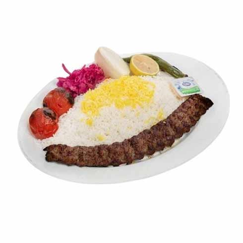 چلو کباب کوبیده مخصوص