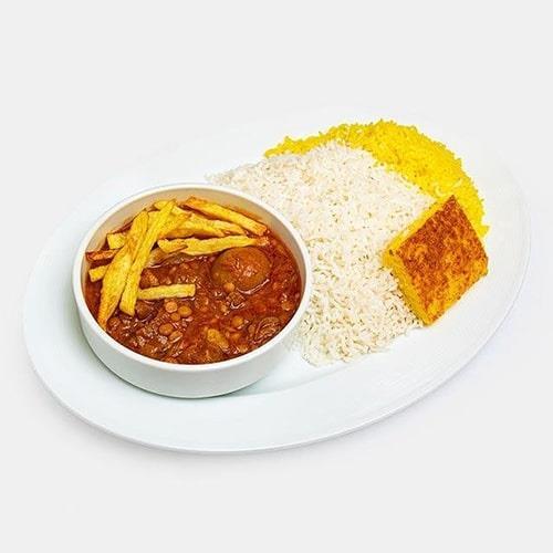چلو قیمه