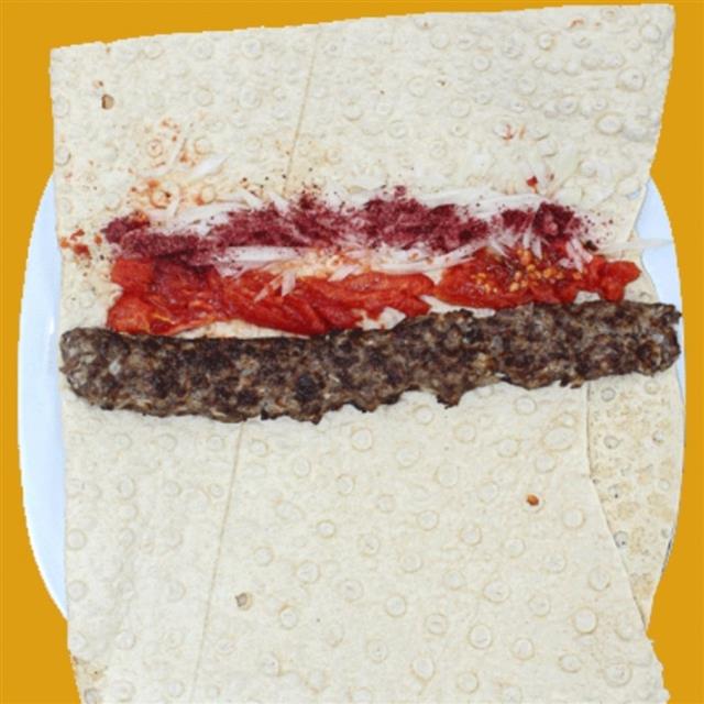 لقمه (بلّه) کباب گوشت