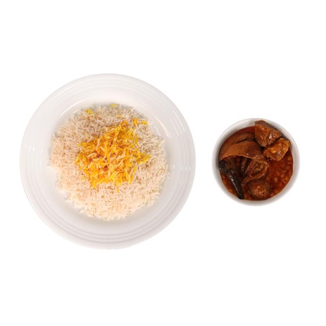 چلو خورشت بادمجان