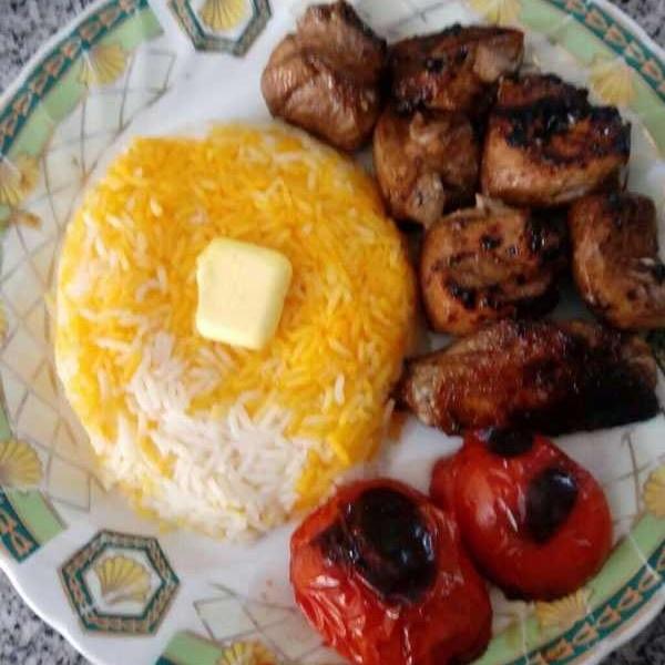 چلو جوجه فسنجانی