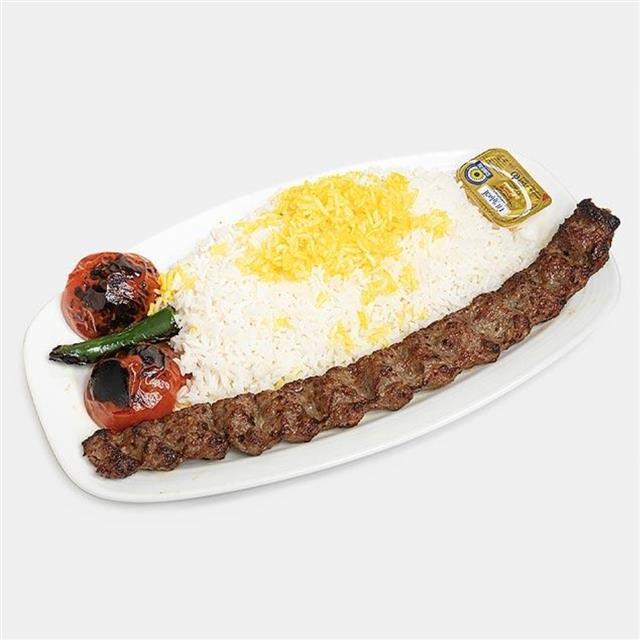 چلو کباب کوبیده