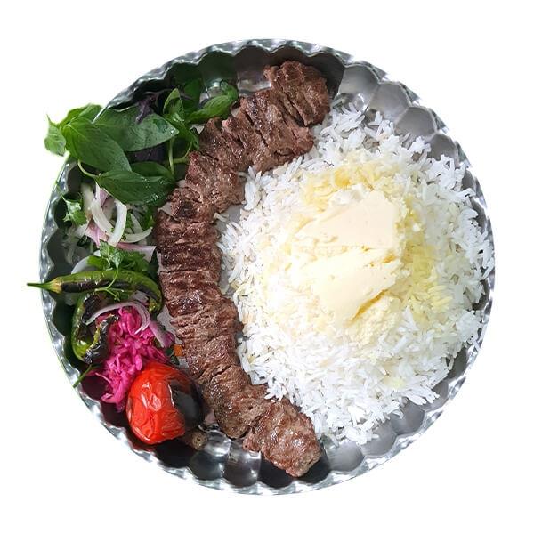 چلو کباب برگ مخصوص