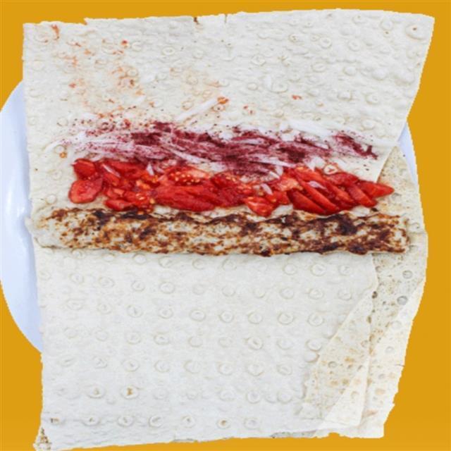 لقمه(بلّه)کباب مرغ