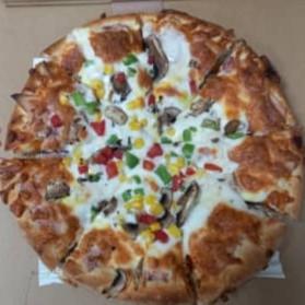 پیتزا قارچ مرغ سایز(۲۴cm)