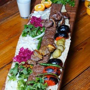 اوزون کباب با دورچین بره