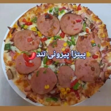 پیتزا پپرونی سایز(۲۸cm)