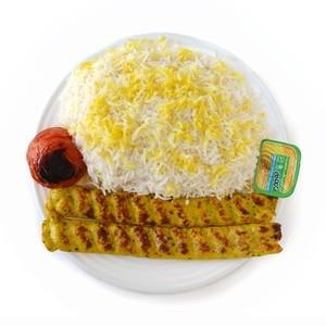 چلو جوجه کوبیده