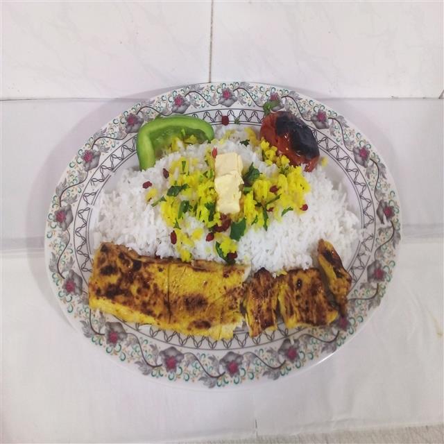 چلو جوجه کباب
