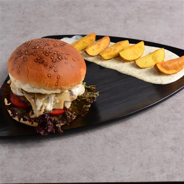 ماشروم برگر