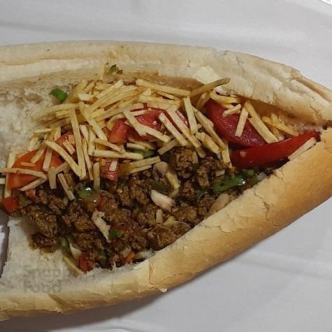 ساندویچ گوشت چرخ شده