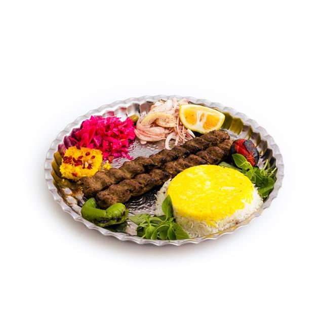 چلو کباب کوبیده