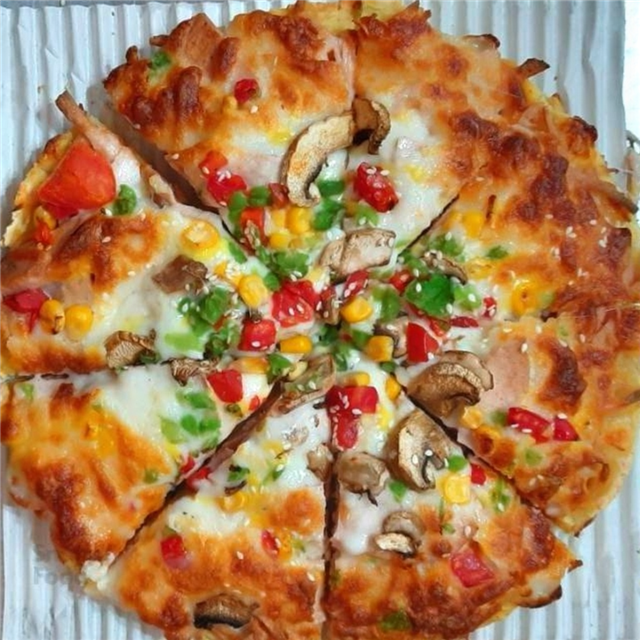 پیتزا فرانسیس آمریکایی مینی