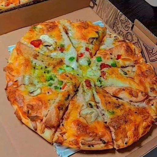 پیتزای تک نفره مرغ