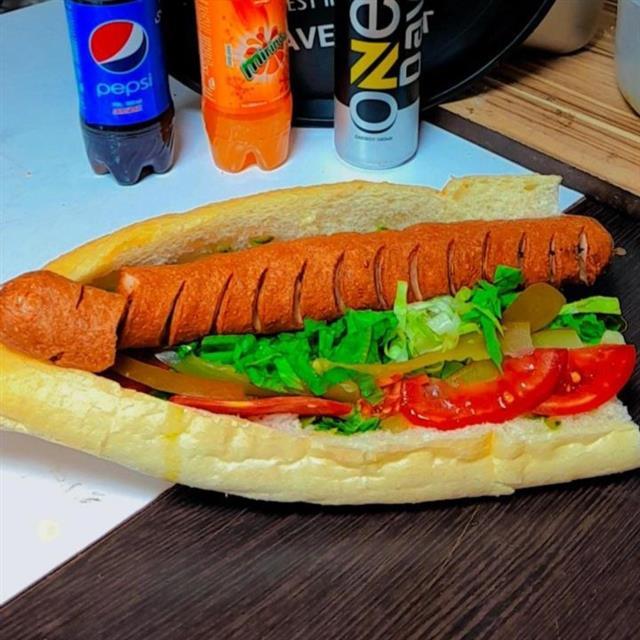 هات داگ گوشت