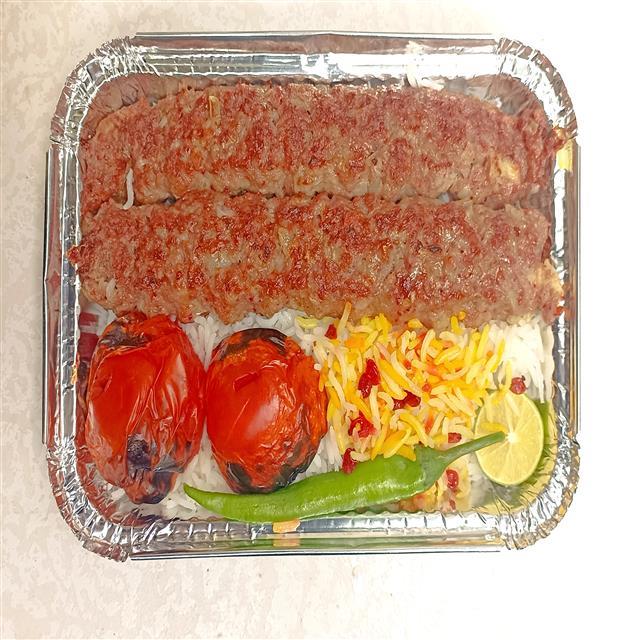 کباب کوبیده مخصوص 2 سیخه
