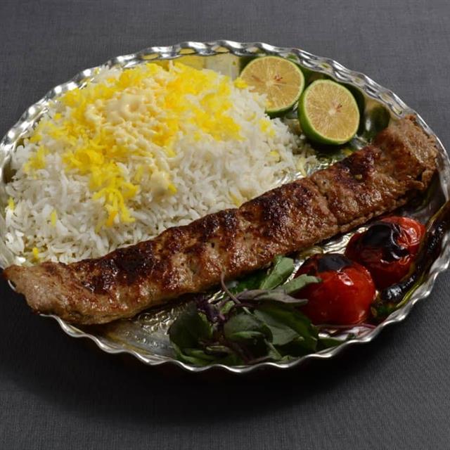 چلو کباب معمولی
