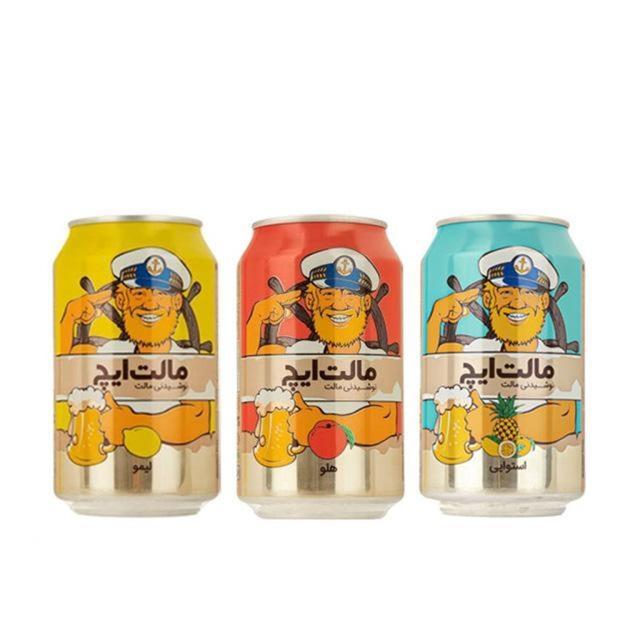 ماءالشعیر قوطی مالت ایچ هلو