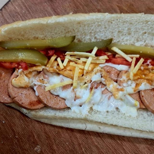 ساندیوچ بلغاری مخصوص قارچ پنیر