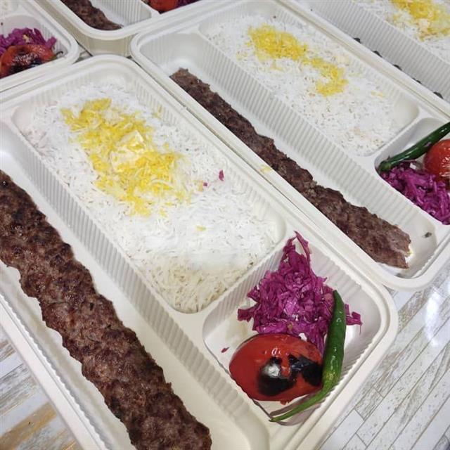 چلوکباب 150 گرم گوشت