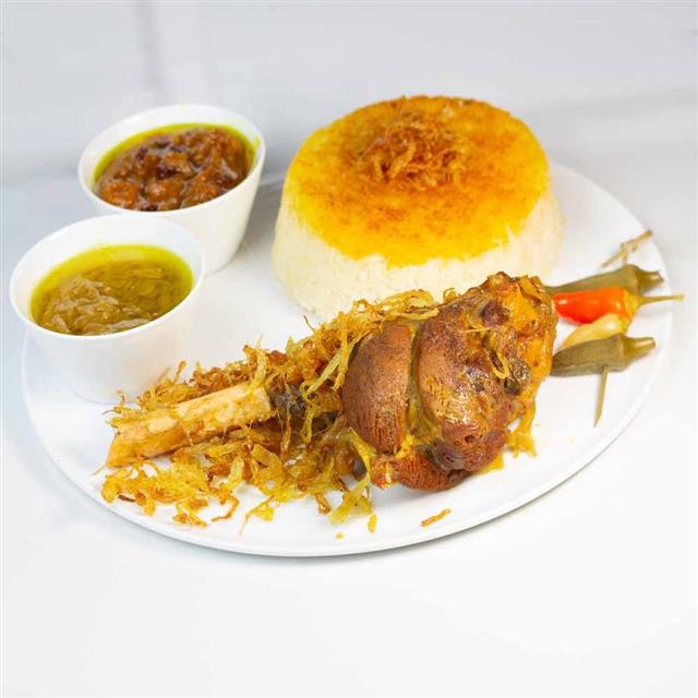 چلو ماهیچه گوسفندی