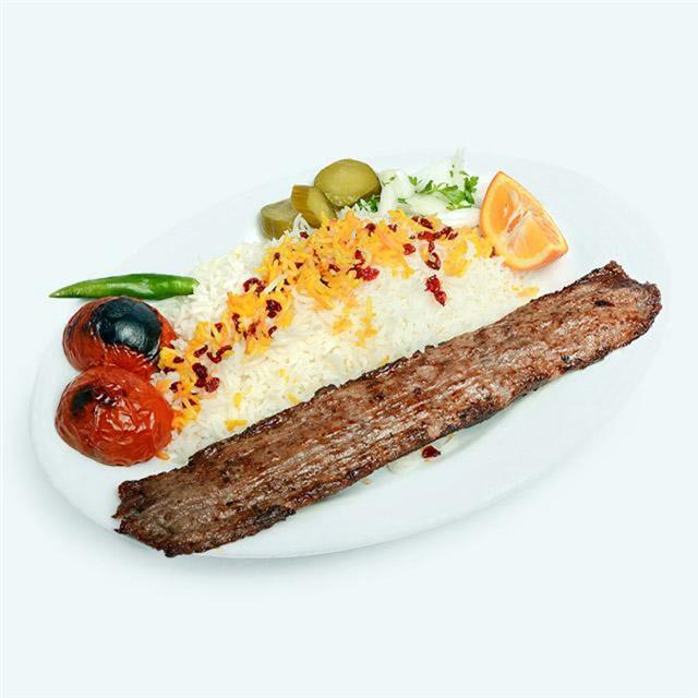 چلو کباب برگ نیمه مخصوص