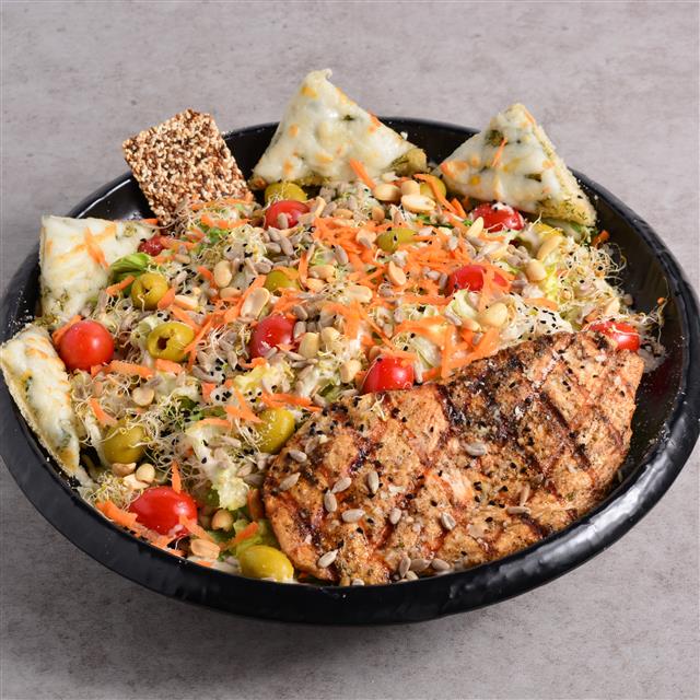 سالاد چیکن ماسالا