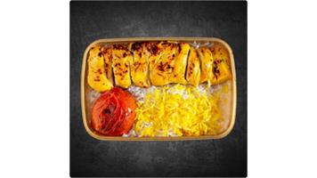 چلو جوجه کباب (سینه) گارلت 